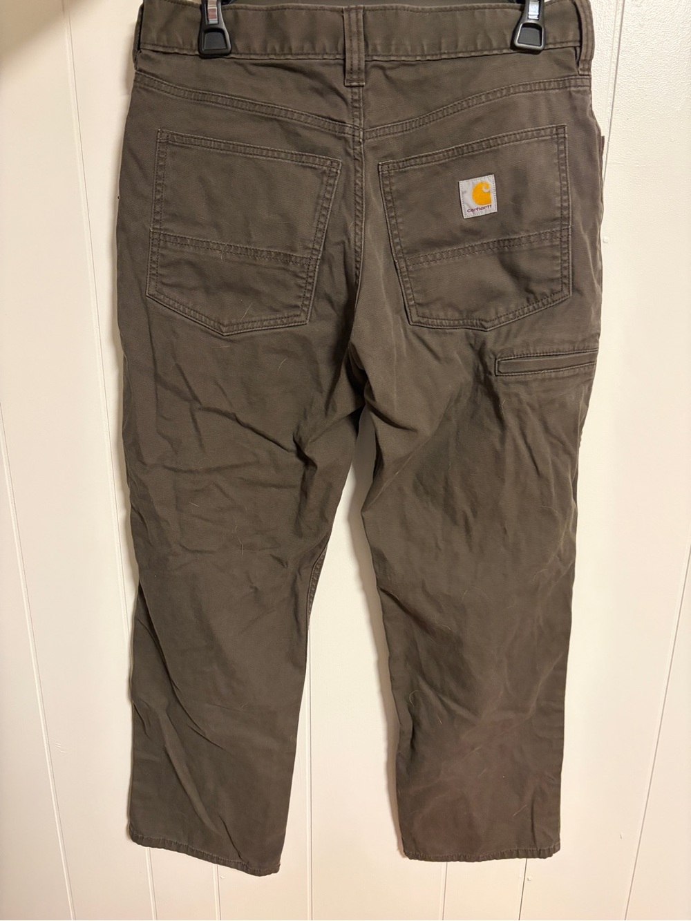 Carhartt Olive Green Men's Cargo Work Pants